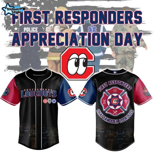 Chattanooga Lookouts First Responders Appreciation Day 2025 Jersey