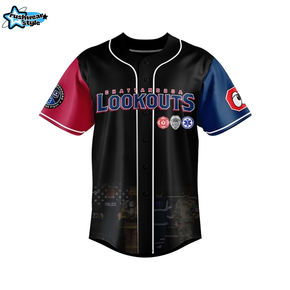 Chattanooga Lookouts First Responders Appreciation Day 2025 Jersey Chattanooga Lookouts First Responders Appreciation Day 2025 Jersey