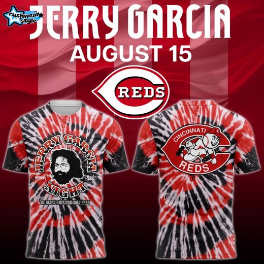 Cincinnati Reds x Jerry Garcia Grateful Dead Night Shirt 2025
