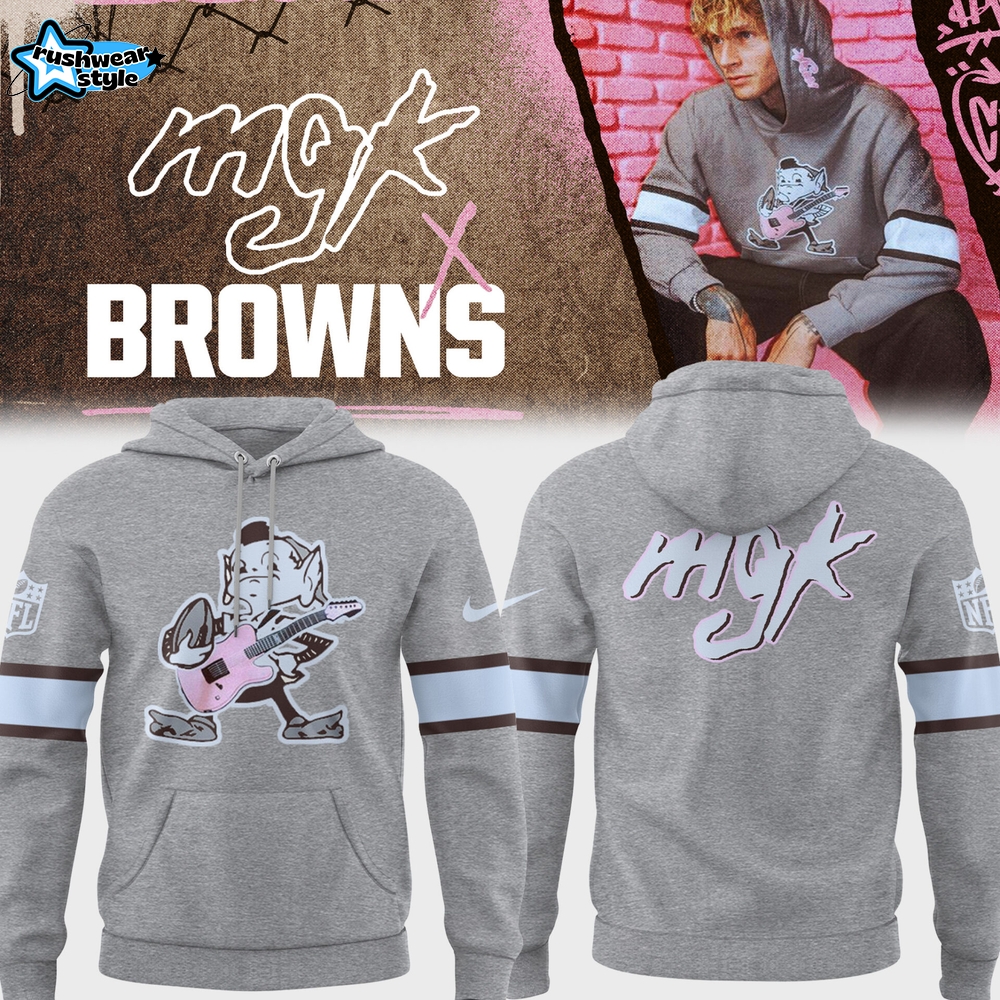 Cleveland Browns x Machine Gun Kelly New 2025 Hoodie Cleveland Browns x Machine Gun Kelly New 2025 Hoodie