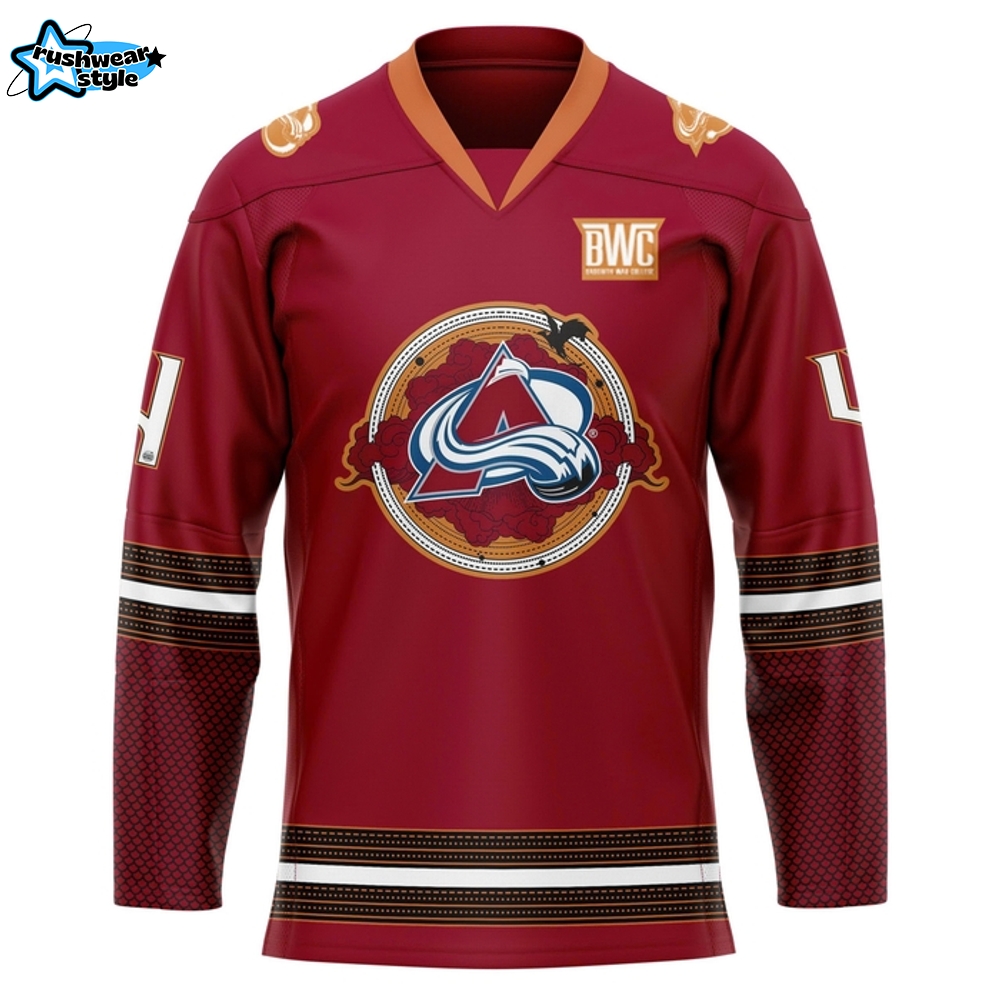 Colorado Avalanche x Fourth Wing Night 2025 Custom Hockey Jersey Colorado Avalanche x Fourth Wing Night 2025 Custom Hockey Jersey