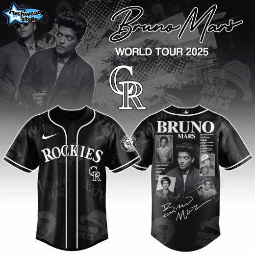 Colorado Rockies x Bruno Mars at Park MGM 2025 Jersey Editions Limited