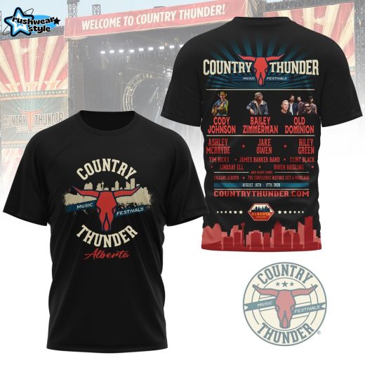 Country Thunder Music Festivals T-shirt