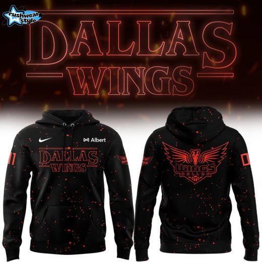 Dallas Wings x Stranger Things Special Hoodie