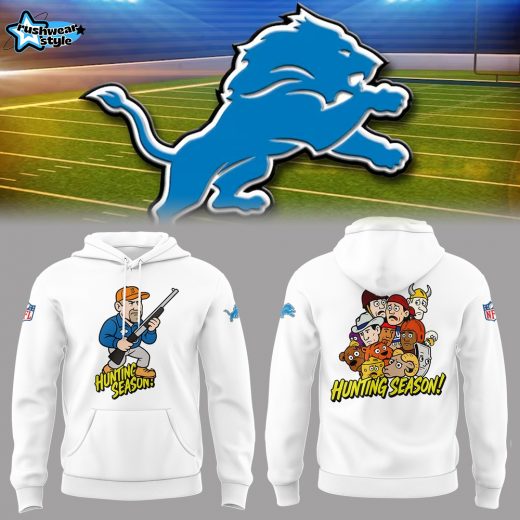 Detroit Lions Hunting Season Limited Edtion Hoodie Set