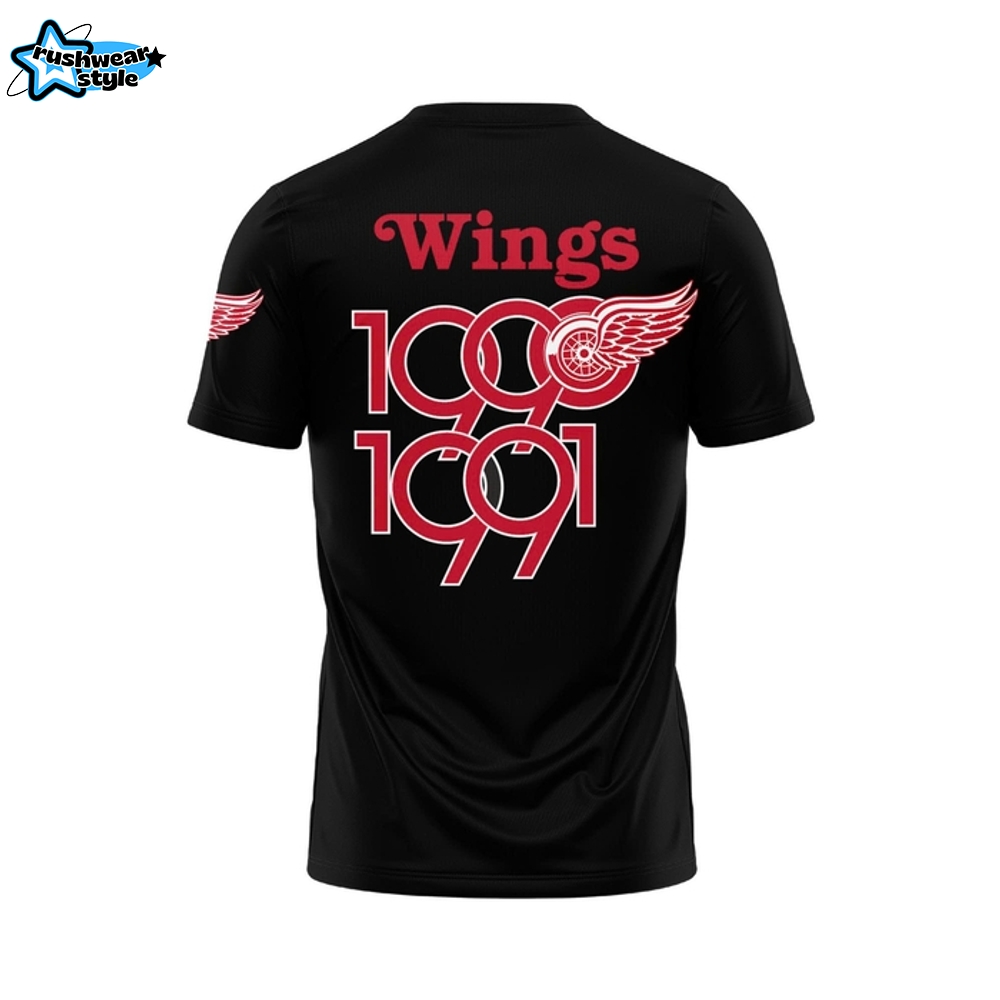 Detroit Red Wings 91 Sergei Fedorov Special Black Shirt Detroit Red Wings 91 Sergei Fedorov Special Black Shirt