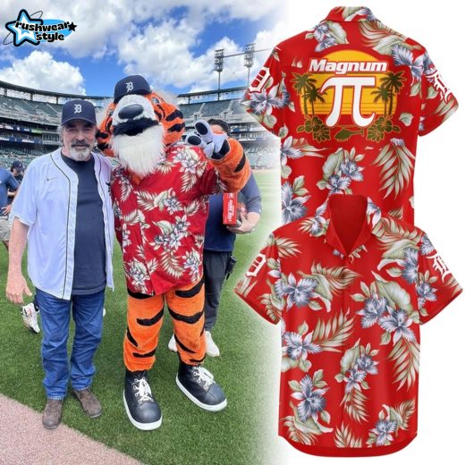 Detroit Tigers 2025 MAGNUM P.I. DAY Special Hawaiian Shirt