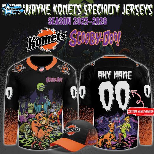 Fort Wayne Komets x Scooby-Doo Night 2025 Hockey Jersey
