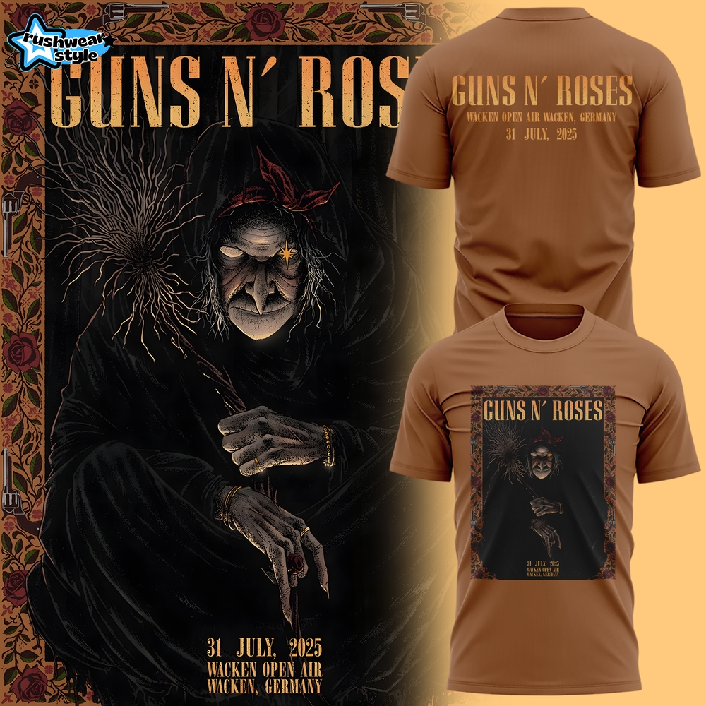 Guns N' Roses World Tour to Germany 2025 Limited Edition Shirt Guns N' Roses World Tour to Germany 2025 Limited Edition Shirt