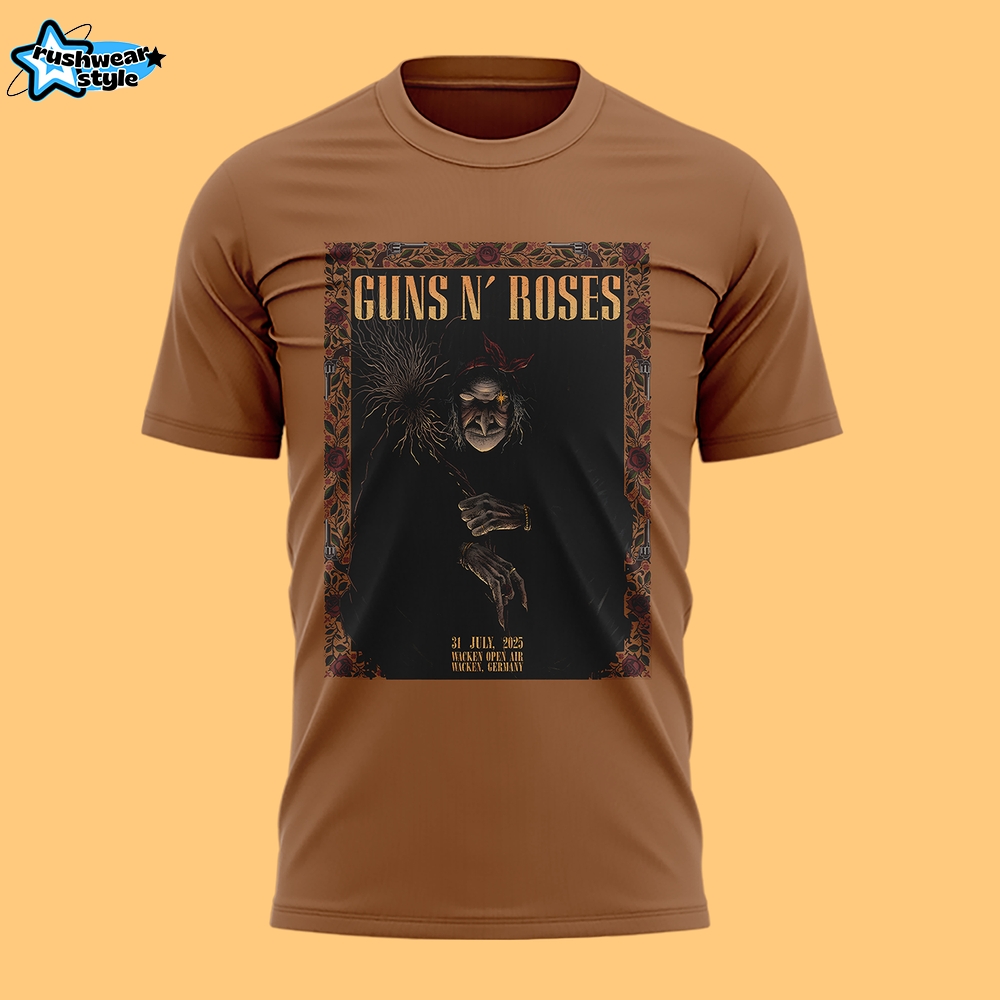 Guns N' Roses World Tour to Germany 2025 Limited Edition Shirt Guns N' Roses World Tour to Germany 2025 Limited Edition Shirt