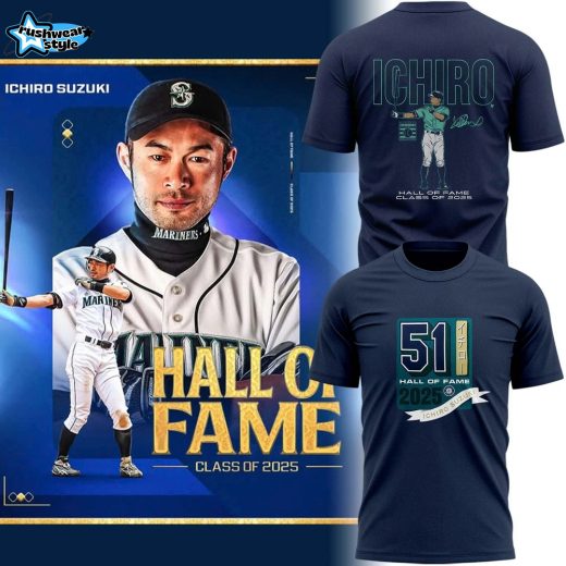 Ichiro Suzuki 2025 HOF T-Shirt - Limited Edition