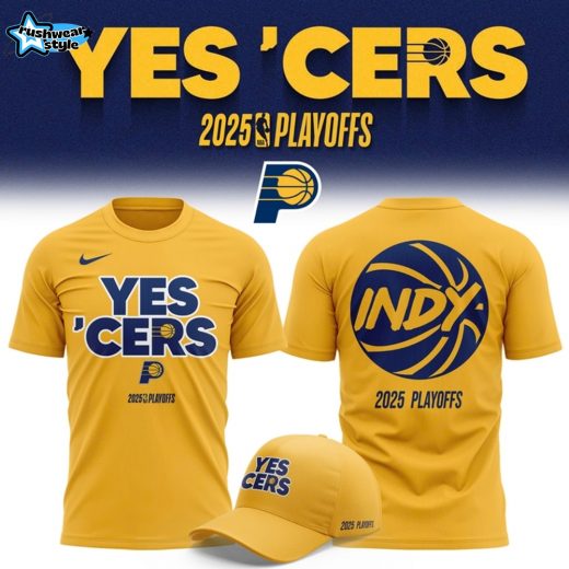 Indiana Pacers 2025 NBA Playoffs Yes 'Cers Shirt