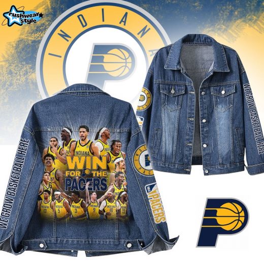 Indiana Pacers NBA Denim Jacket