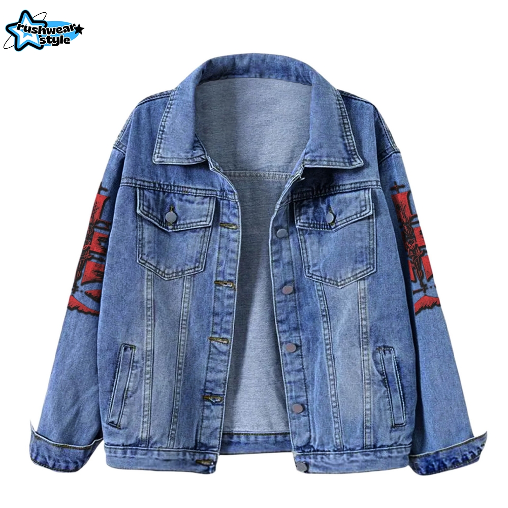 King Diamond Denim Jacket