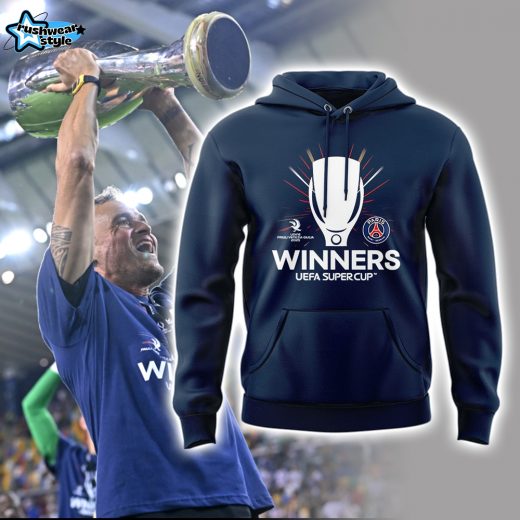 Limited Edition PSG Winners UEFA Super Cup 2025 Hoodie