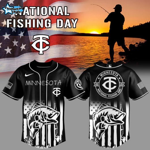 Limited Edition Twins x National Fishing Day 2025 Jersey