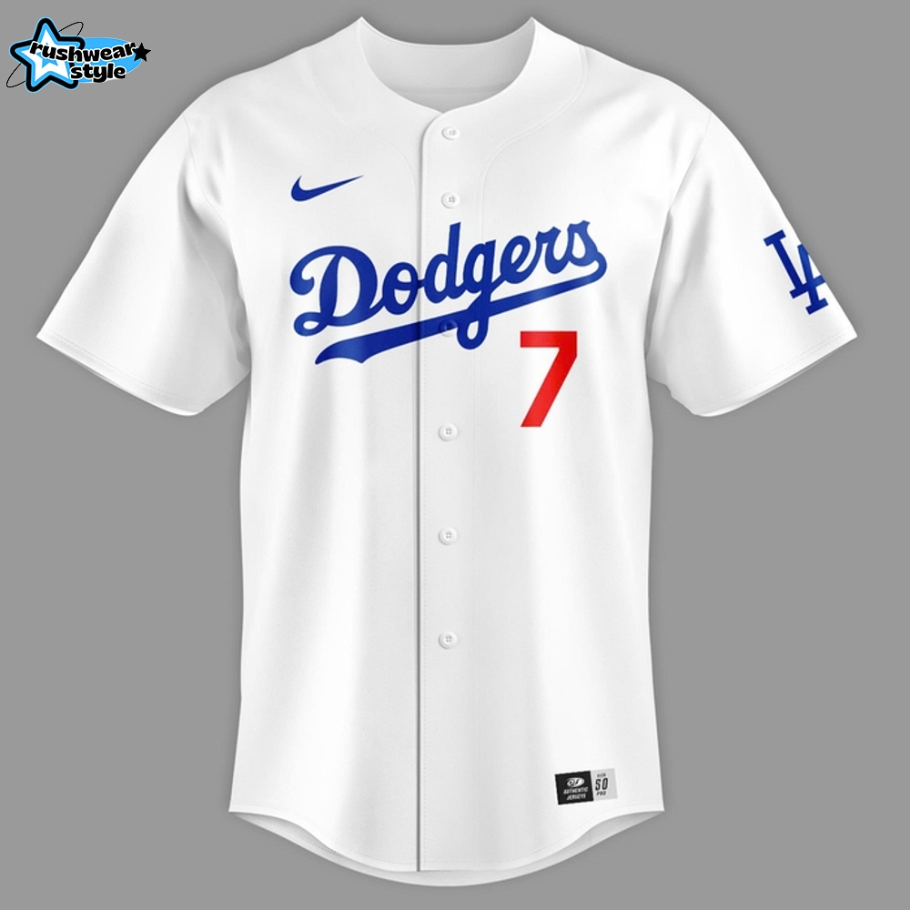 Los Angeles Dodgers V Tae-Hyung Signature Jersey 2025 Los Angeles Dodgers V Tae-Hyung Signature Jersey 2025