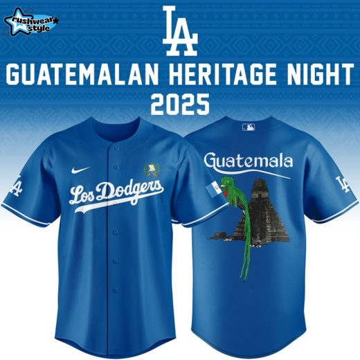 Los Angeles Dodgers x Guatemalan Heritage Night 2025 Jersey