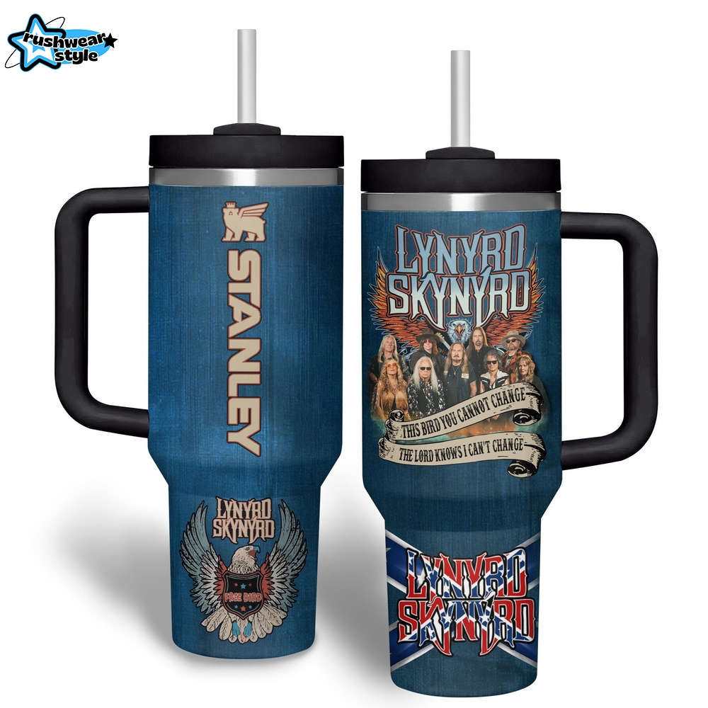 Lynyrd Skynyrd Stanley Tumbler Cup Lynyrd Skynyrd Stanley Tumbler Cup