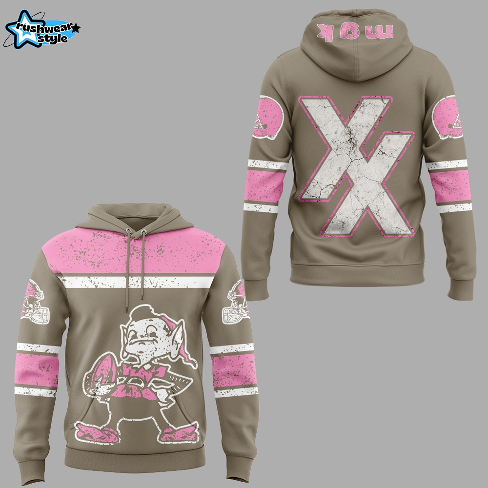 MGK x Cleveland Browns Brownie The Elf Hoodie MGK x Cleveland Browns Brownie The Elf Hoodie