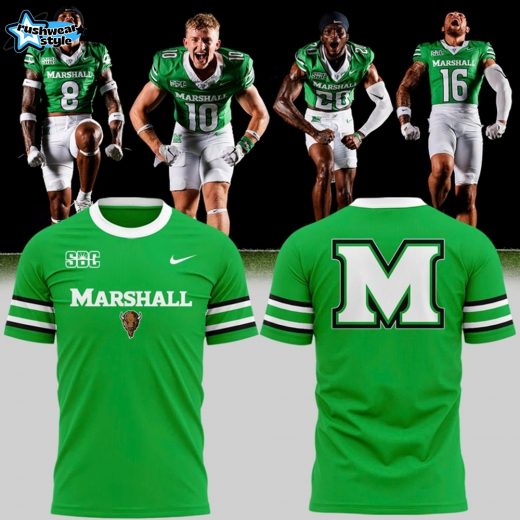 Marshall Thundering Herd Special New Green Uniform Shirt