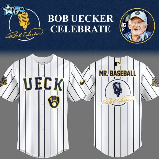 Milwaukee Brewers Bob Uecker Limited Edition Baseball Jersey