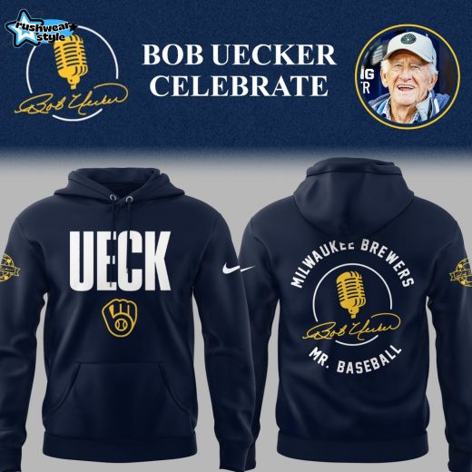 Milwaukee Brewers Honoring Mr. Baseball Bob Uecker Hoodie Set