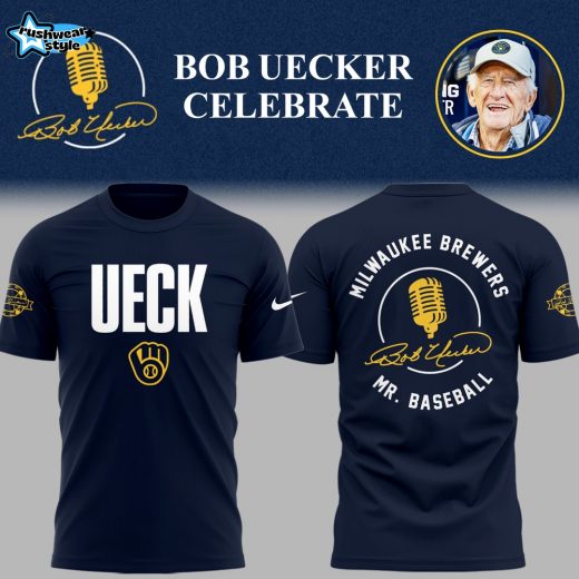 Milwaukee Brewers Honoring Mr. Baseball Bob Uecker Shirt 2025