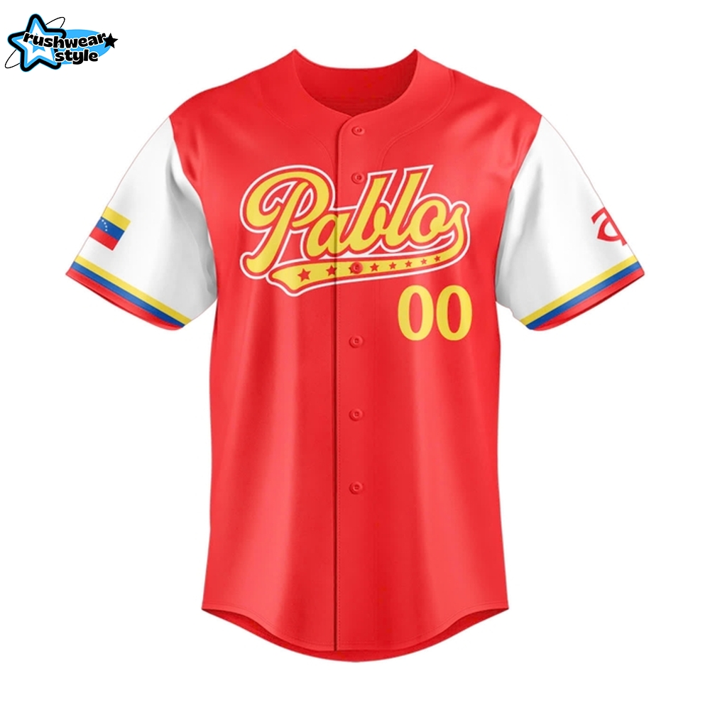 Minnesota Twins x Pablo Day Custom Name 2025 Jersey Minnesota Twins x Pablo Day Custom Name 2025 Jersey