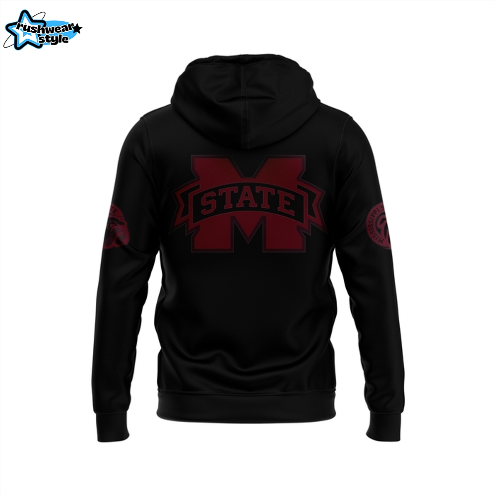 Mississippi State Bulldogs "Dark Mode" Special Hoodie