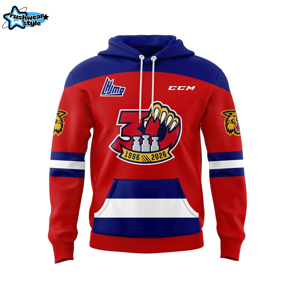 Moncton Wildcats 30th Anniversary Limited Edition Hoodie Set Moncton Wildcats 30th Anniversary Limited Edition Hoodie Set
