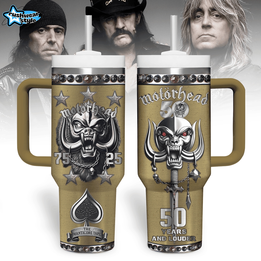 Motorhead Stanley Tumbler Cup Motorhead Stanley Tumbler Cup