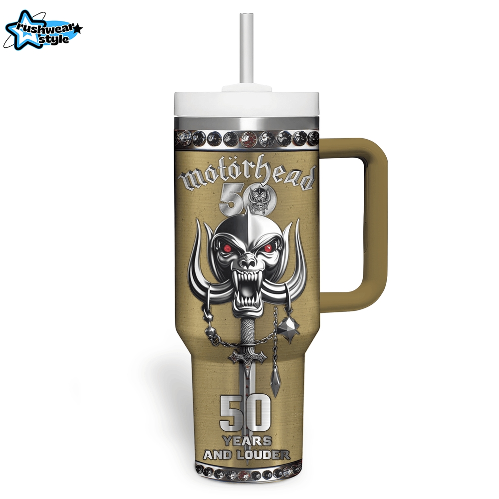 Motorhead Stanley Tumbler Cup Motorhead Stanley Tumbler Cup