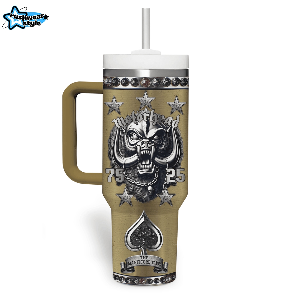 Motorhead Stanley Tumbler Cup Motorhead Stanley Tumbler Cup
