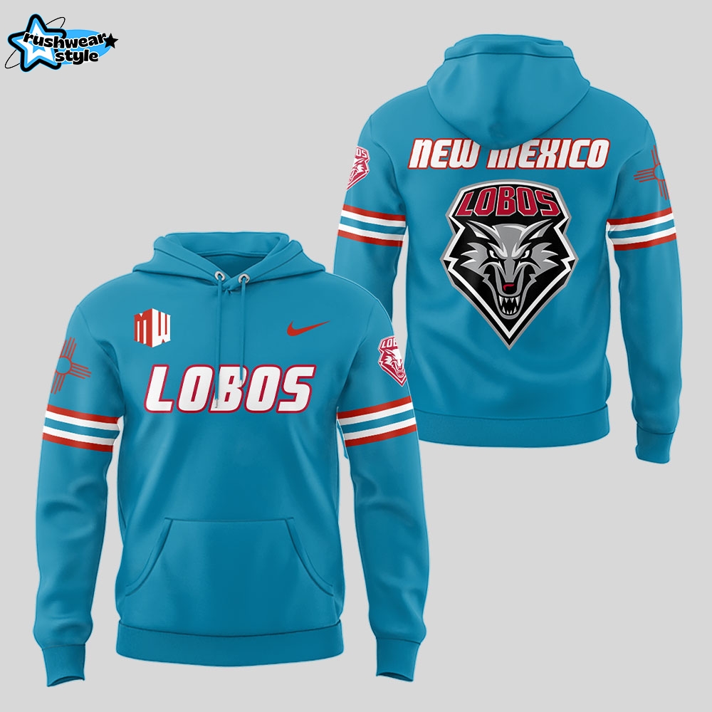 New Mexico Lobos Football New Uniform 2025 Hoodie Set New Mexico Lobos Football New Uniform 2025 Hoodie Set