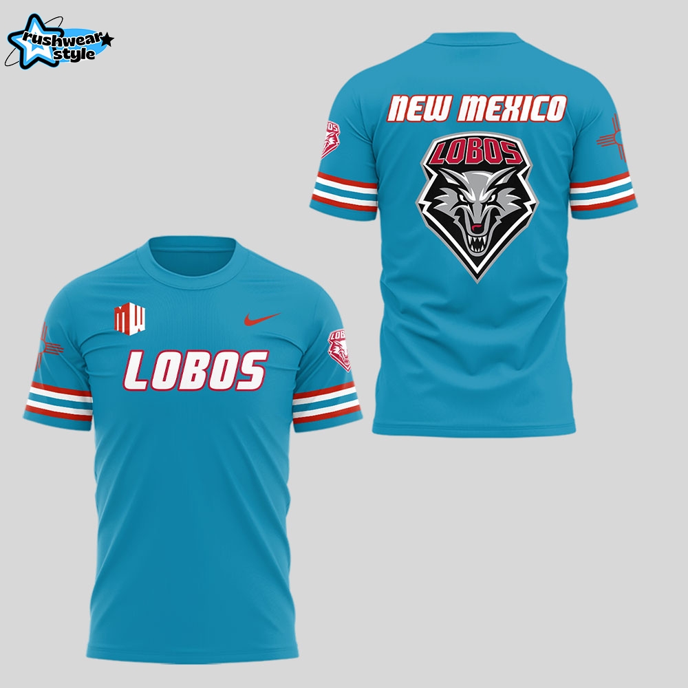 New Mexico Lobos Football New Uniform 2025 Shirt New Mexico Lobos Football New Uniform 2025 Shirt