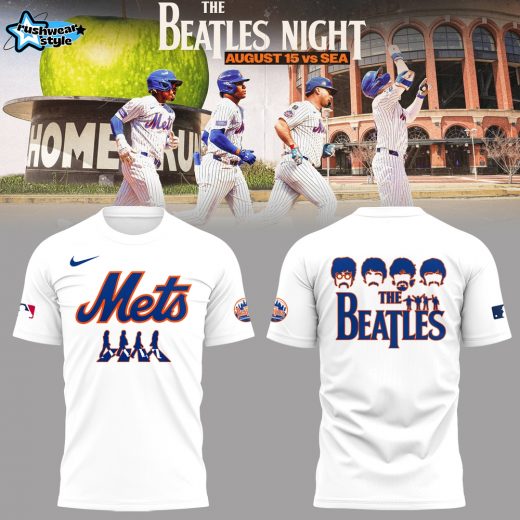 New York Mets x The Beatles Night Limited Edition Shirt 2025