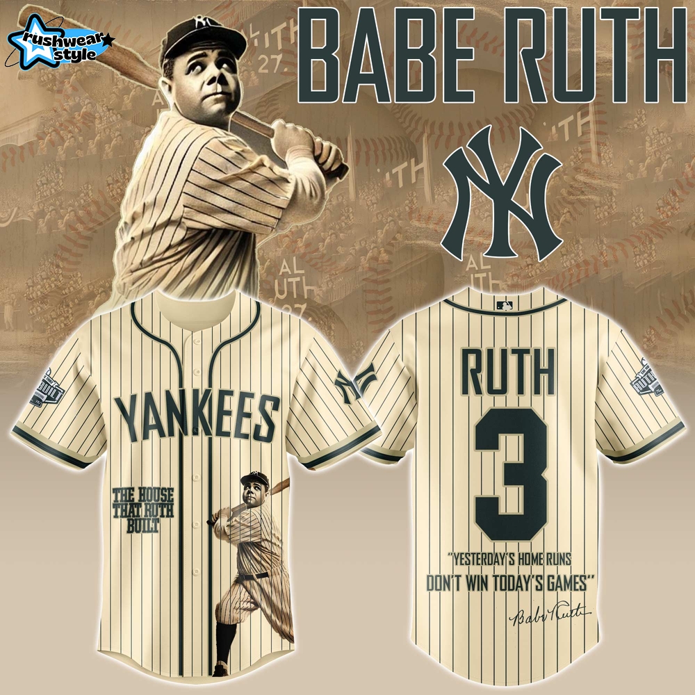 New York Yankee Babe Ruth Home Run King Limited Jersey New York Yankee Babe Ruth Home Run King Limited Jersey