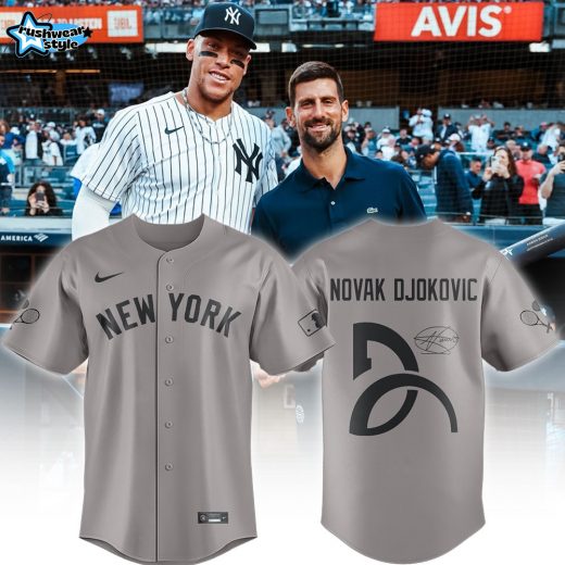 New York Yankees x Novak Djokovic Limited Edition Jersey