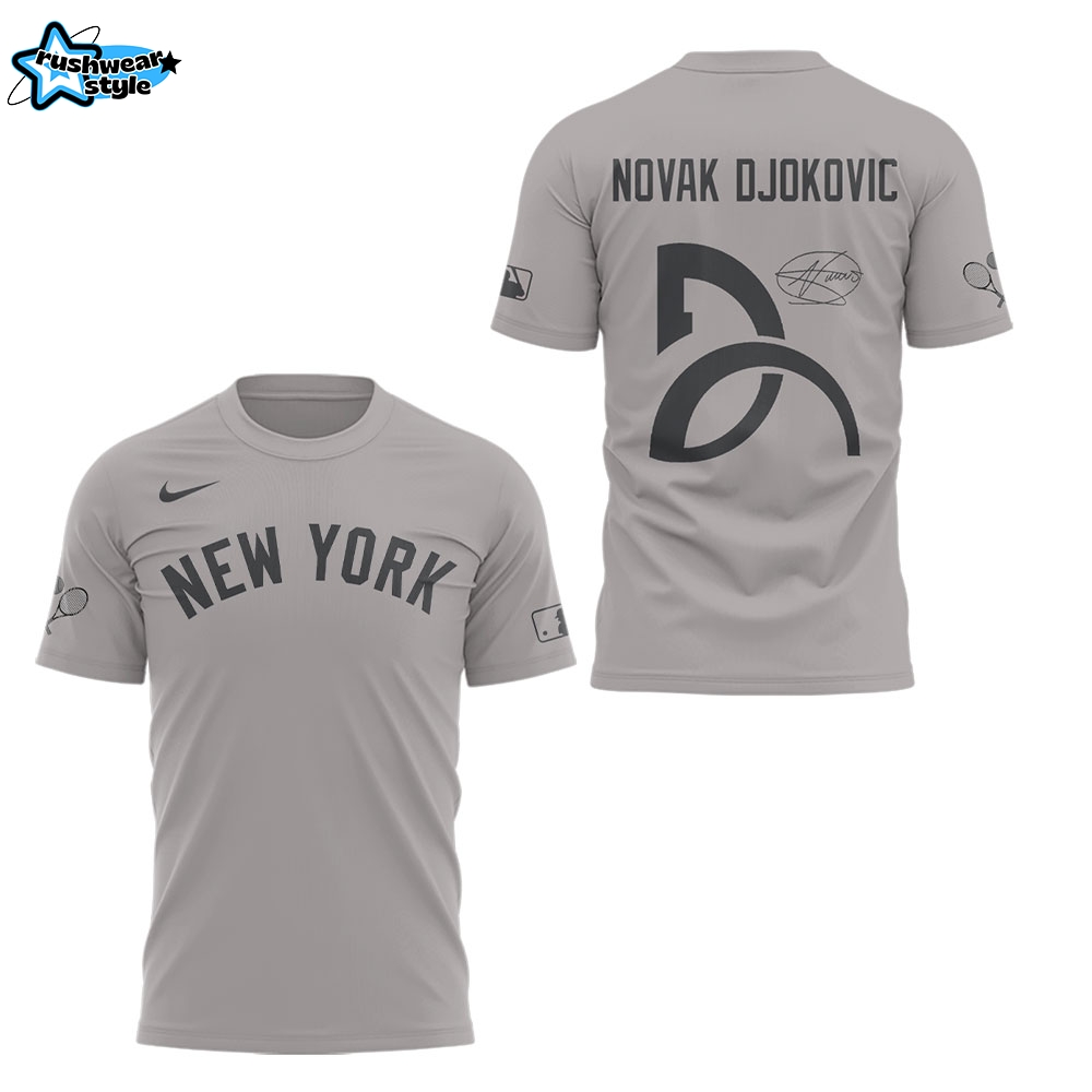 New York Yankees x Novak Djokovic Limited Edition Shirt New York Yankees x Novak Djokovic Limited Edition Shirt