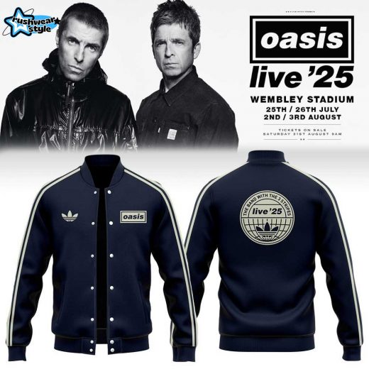 Oasis Live 25' Tour Firebird Baseball Jacket