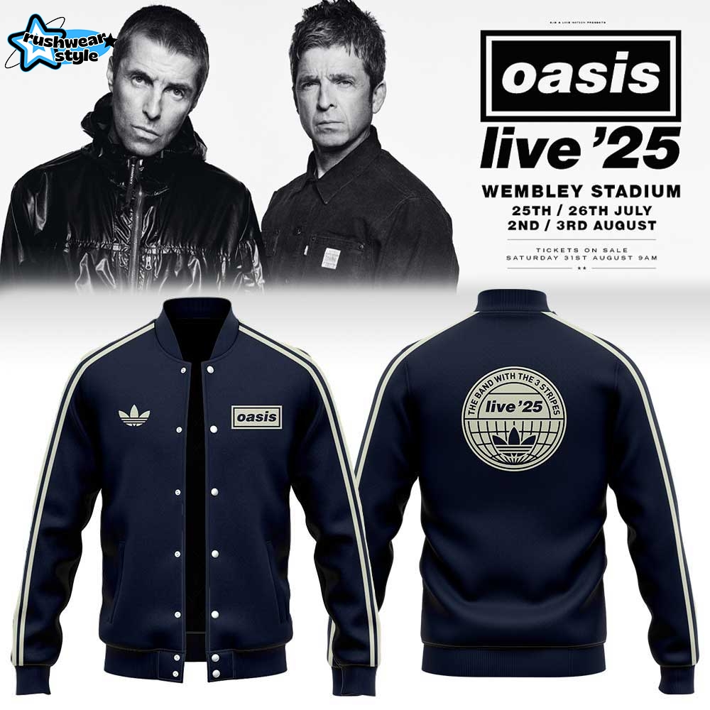 Oasis Live 25' Tour Firebird Baseball Jacket