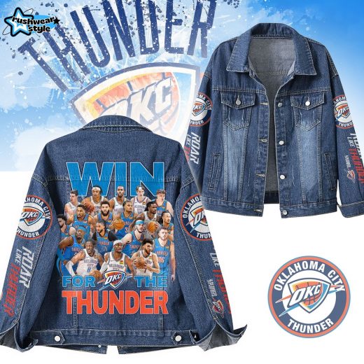 Oklahoma City Thunder NBA Denim Jacket