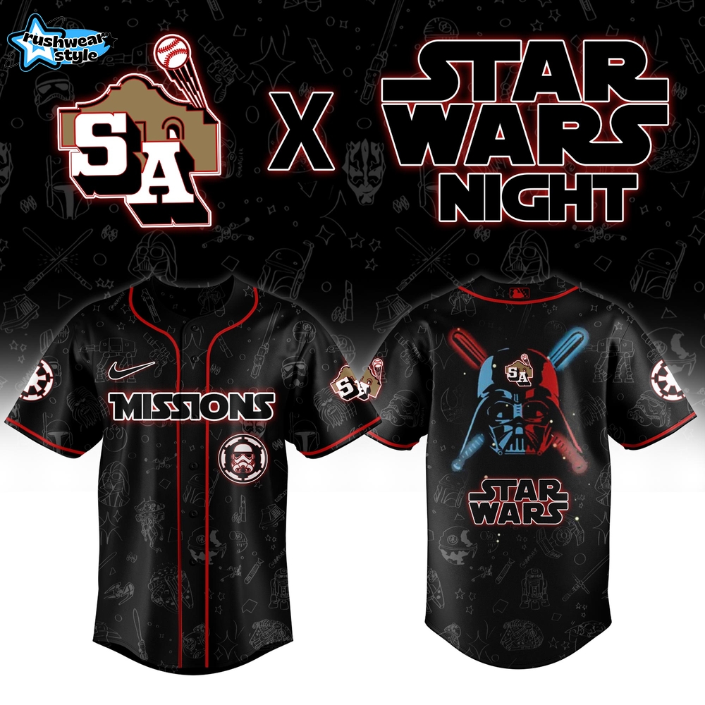 San Antonio Missions Star Wars Night Limited Jersey San Antonio Missions Star Wars Night Limited Jersey