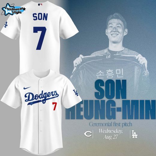 Special Edition 2025  Son Heung-min Baseball Jersey