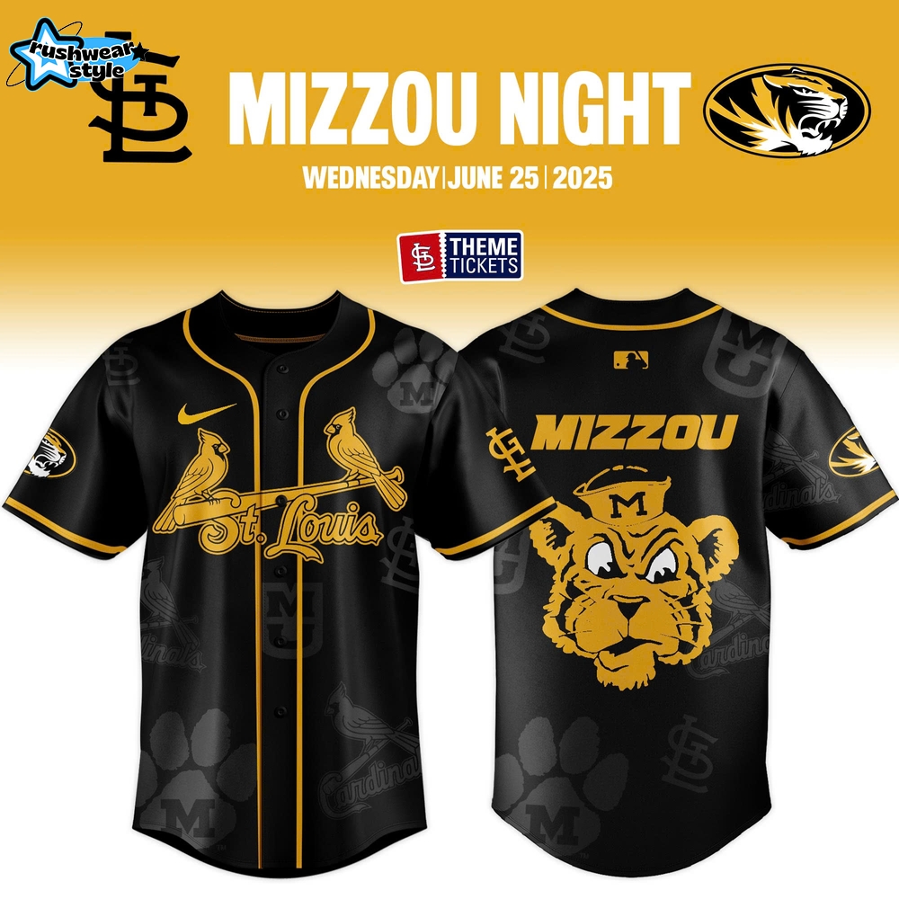 St. Louis Cardinals x Mizzou Night 2025 Limited Edition Jersey St. Louis Cardinals x Mizzou Night 2025 Limited Edition Jersey