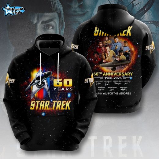 Star Trek 60th Anniversary 3D Hoodie