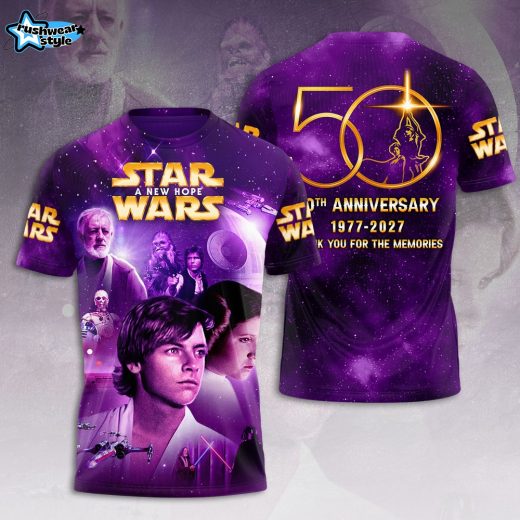 Star Wars 3D Tshirt - Purple