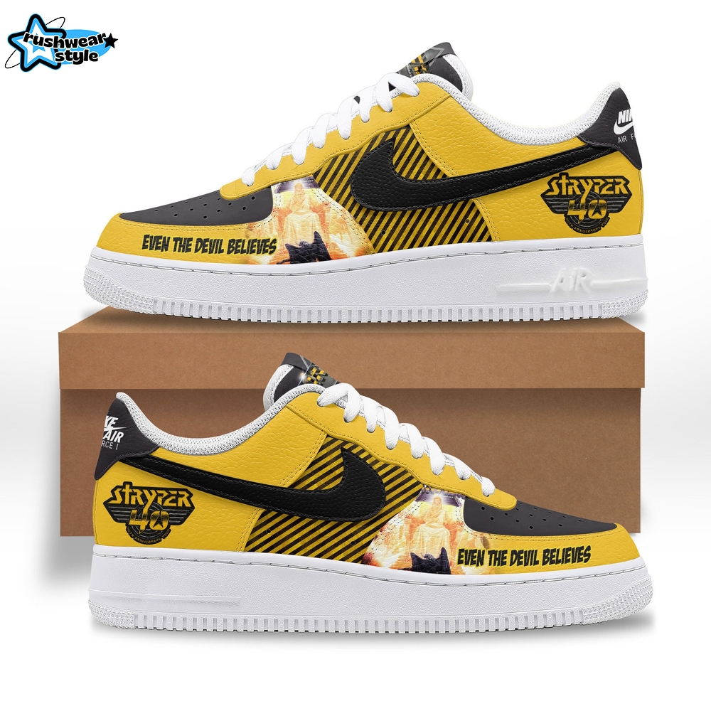 Stryper Air Force 1 Sneaker Stryper Air Force 1 Sneaker