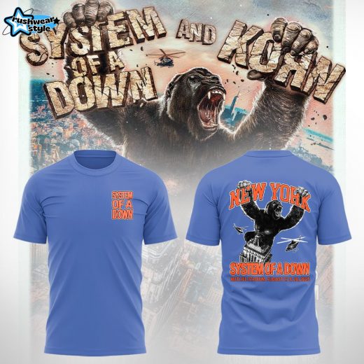 System Of A Down Tour 2025 Metlife Stadium Special Shirt